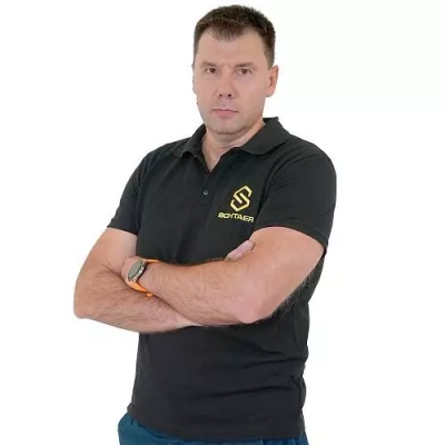 Рубашка поло мужская Schtaer черная